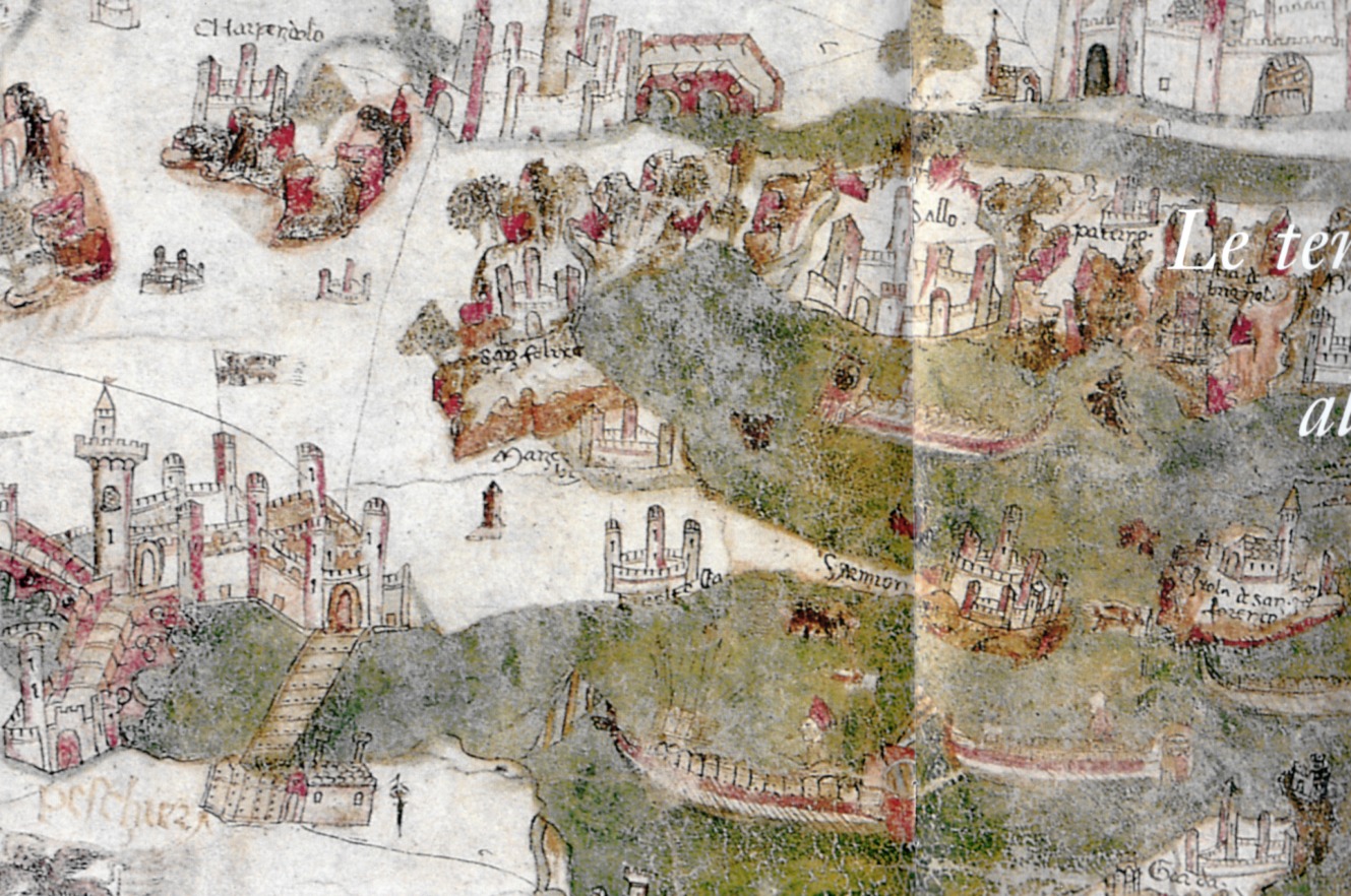 antica mappa del Garda